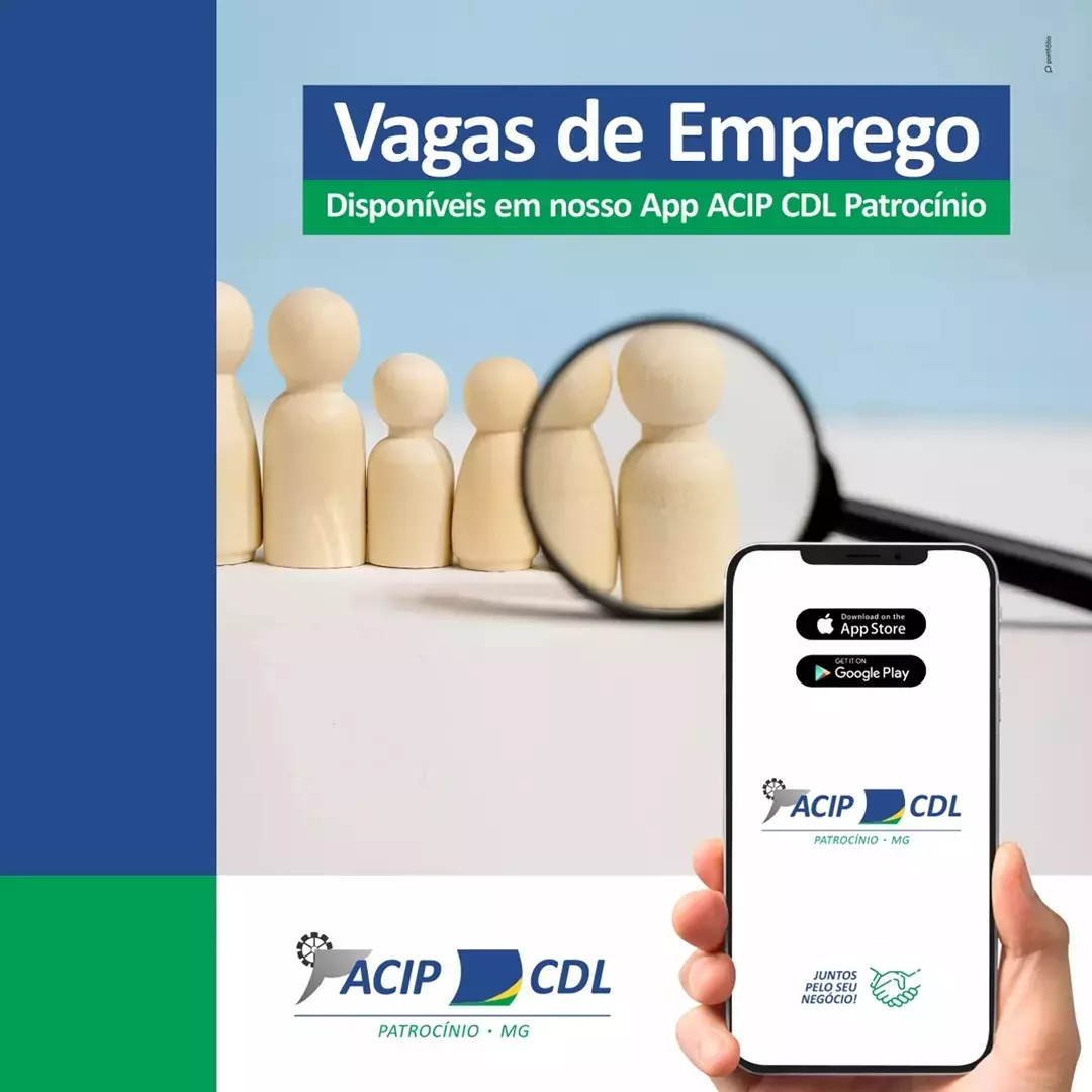 Balcão de empregos ACIP/CDL: Vagas atualizadas